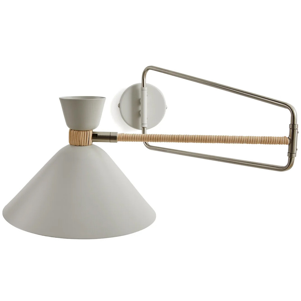 Бра на шарнире Davy Rattan Wall Lamp