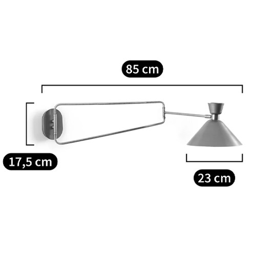 Бра на шарнире Davy Wall Lamp Light