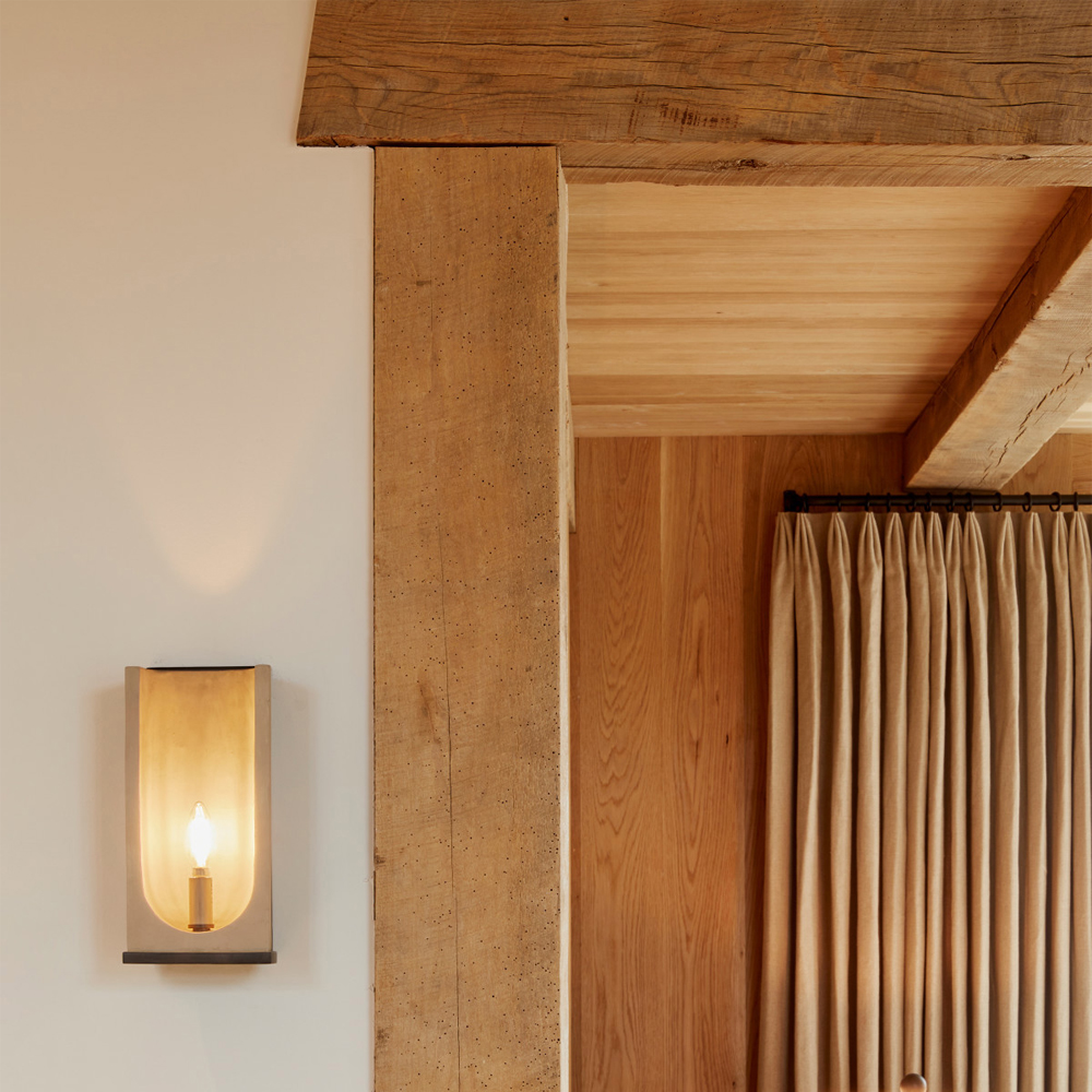 Бра настенное из бетона Rustic Charm