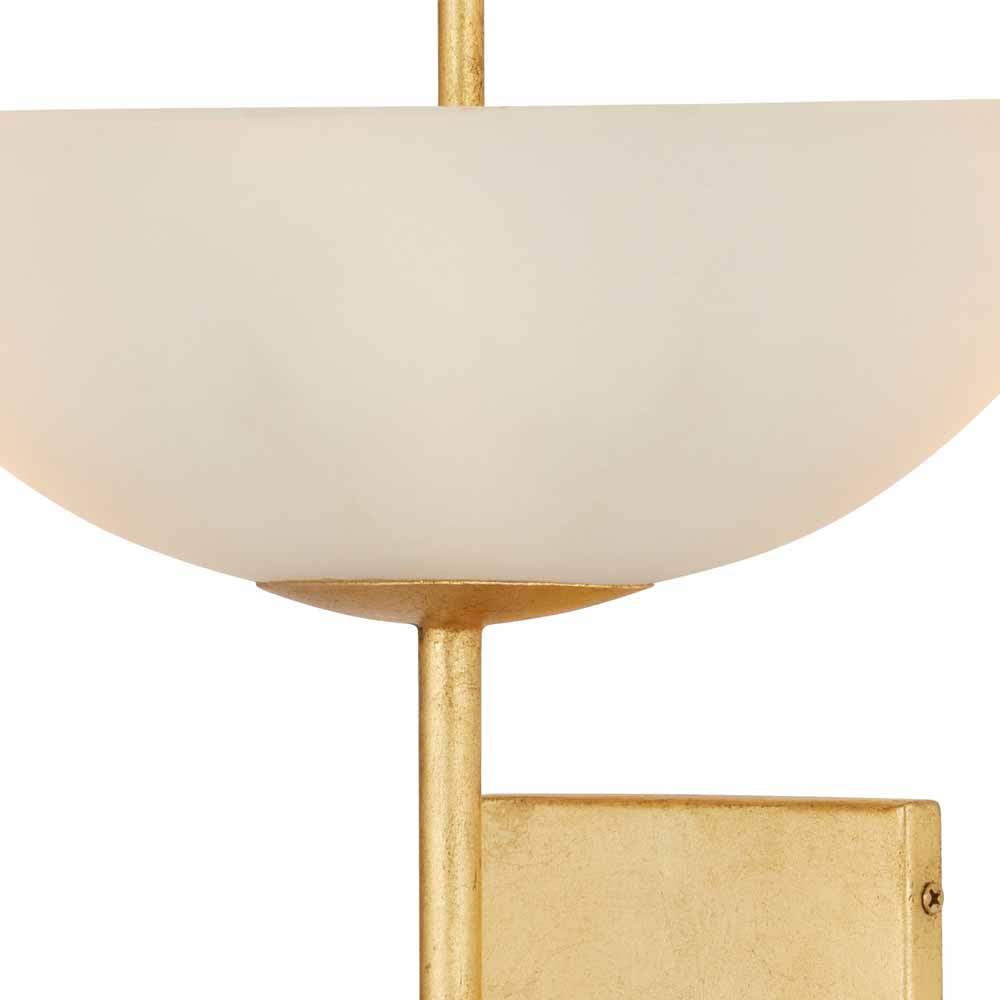 Бра настенное с 2-мя плафонами в форме чаши Symmetry