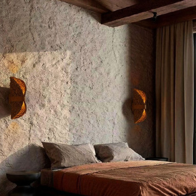 Бра плетеное из ротанга Chainmail