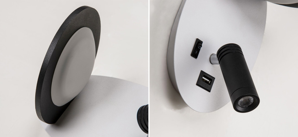 Бра Поворотный спот Trumpet White