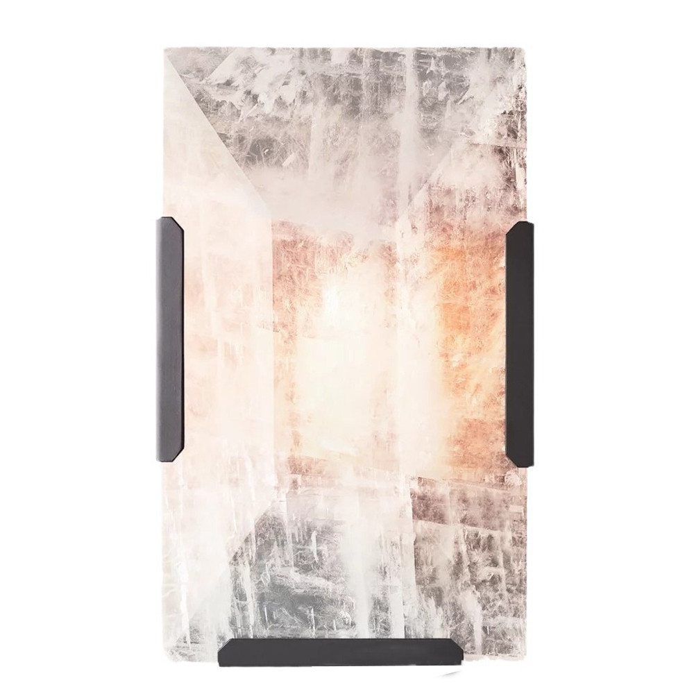 Бра прямоугольное с мраморным плафоном Calling to Shine