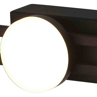 Бра с 6-ю круглыми плафонами на черном основании Maxine Light