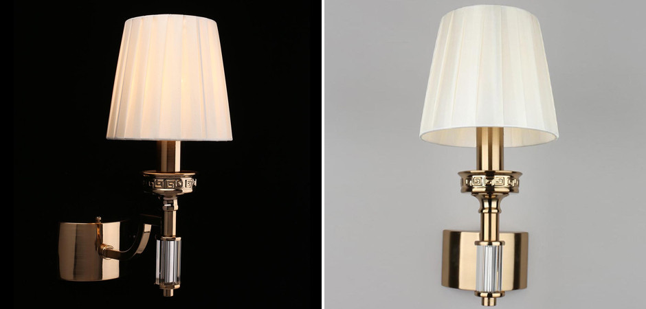 Бра с абажуром Brolevbrus Бронза