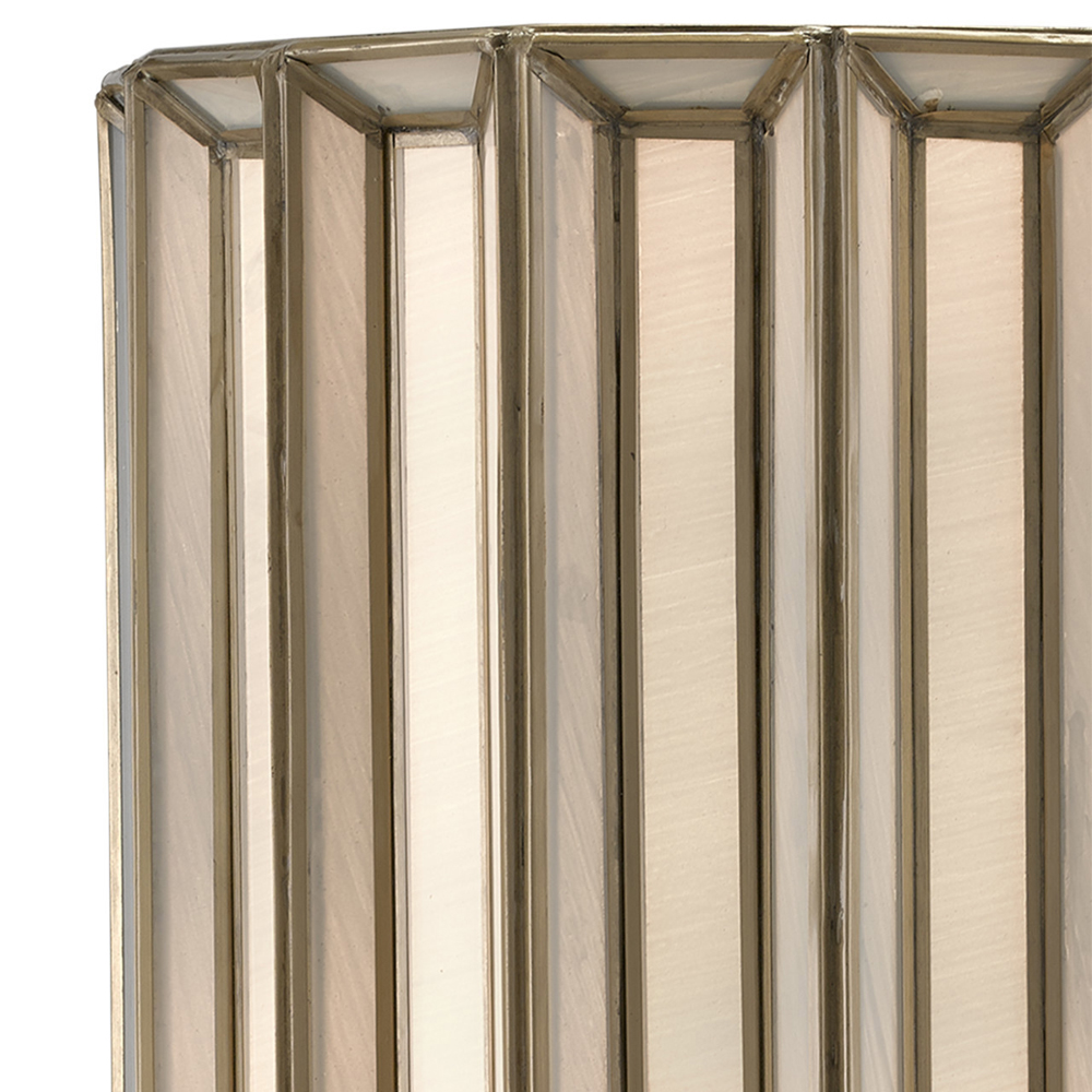 Бра с абажуром из панелей белого молочного стекла Stunned by Light