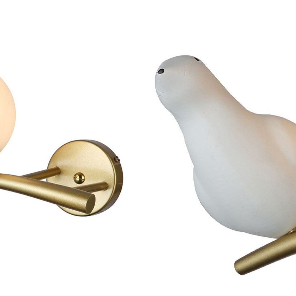 Бра с белой птицей Provence Bird