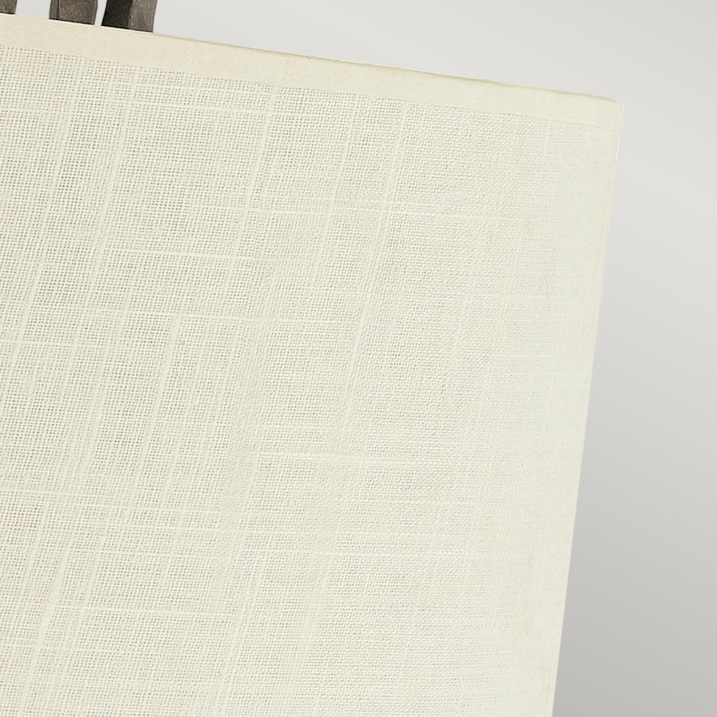 Бра с белым абажуром и элементами в виде натуральных веток Hinkley