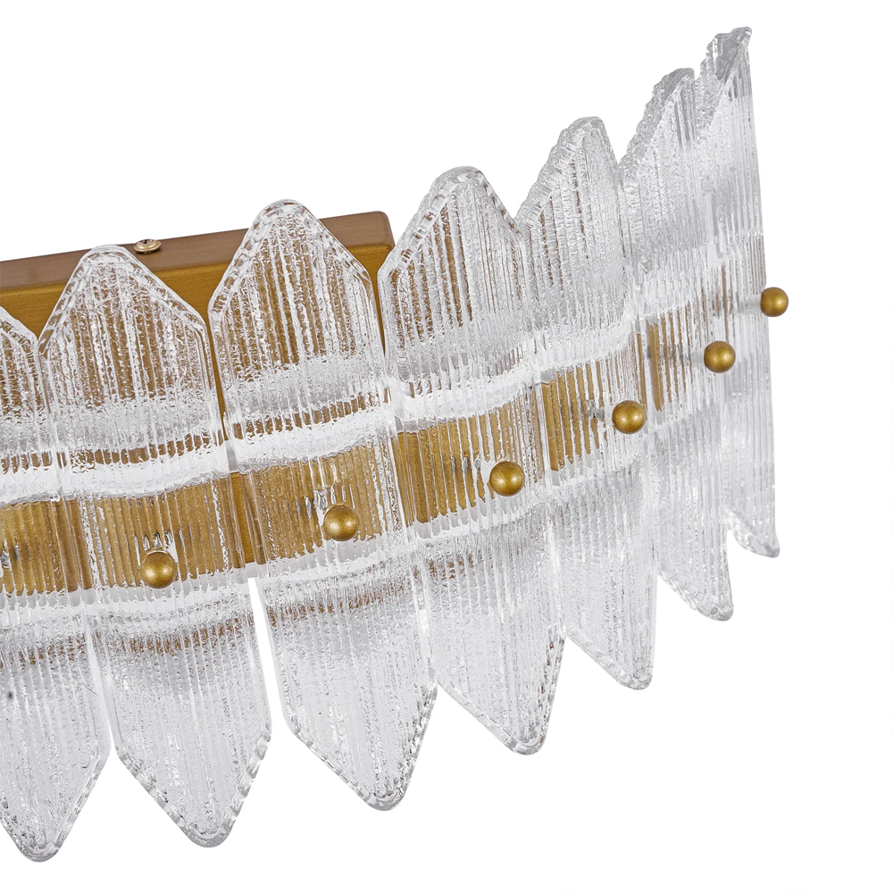 Бра с декоративными элементами в виде лепестков Round Light Flashing