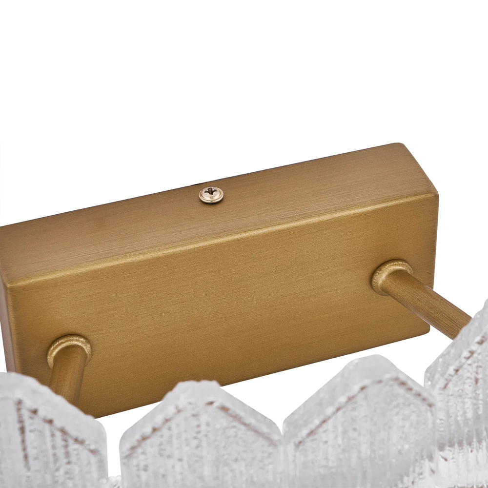 Бра с декоративными элементами в виде лепестков Round Light Flashing