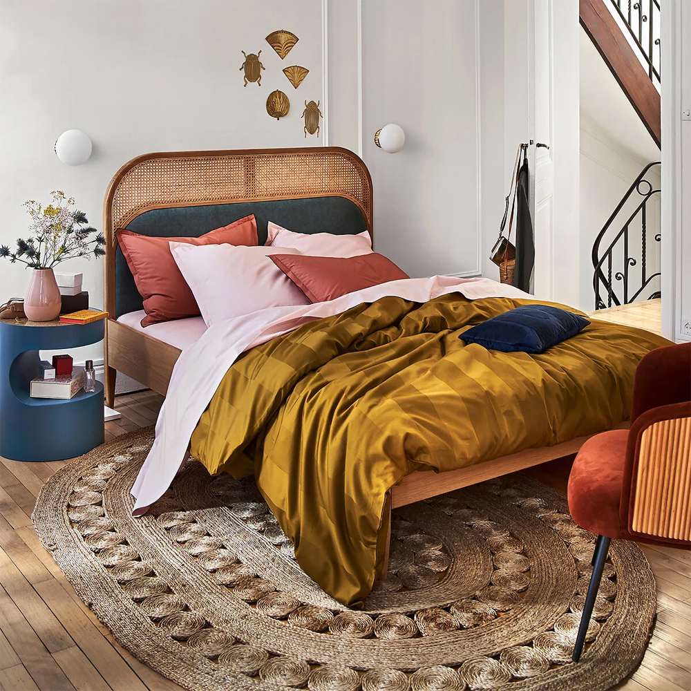 Бра с декором из бамбука Japandi