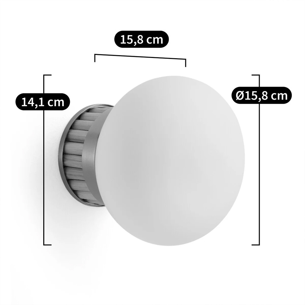 Бра с декором из бамбука Japandi