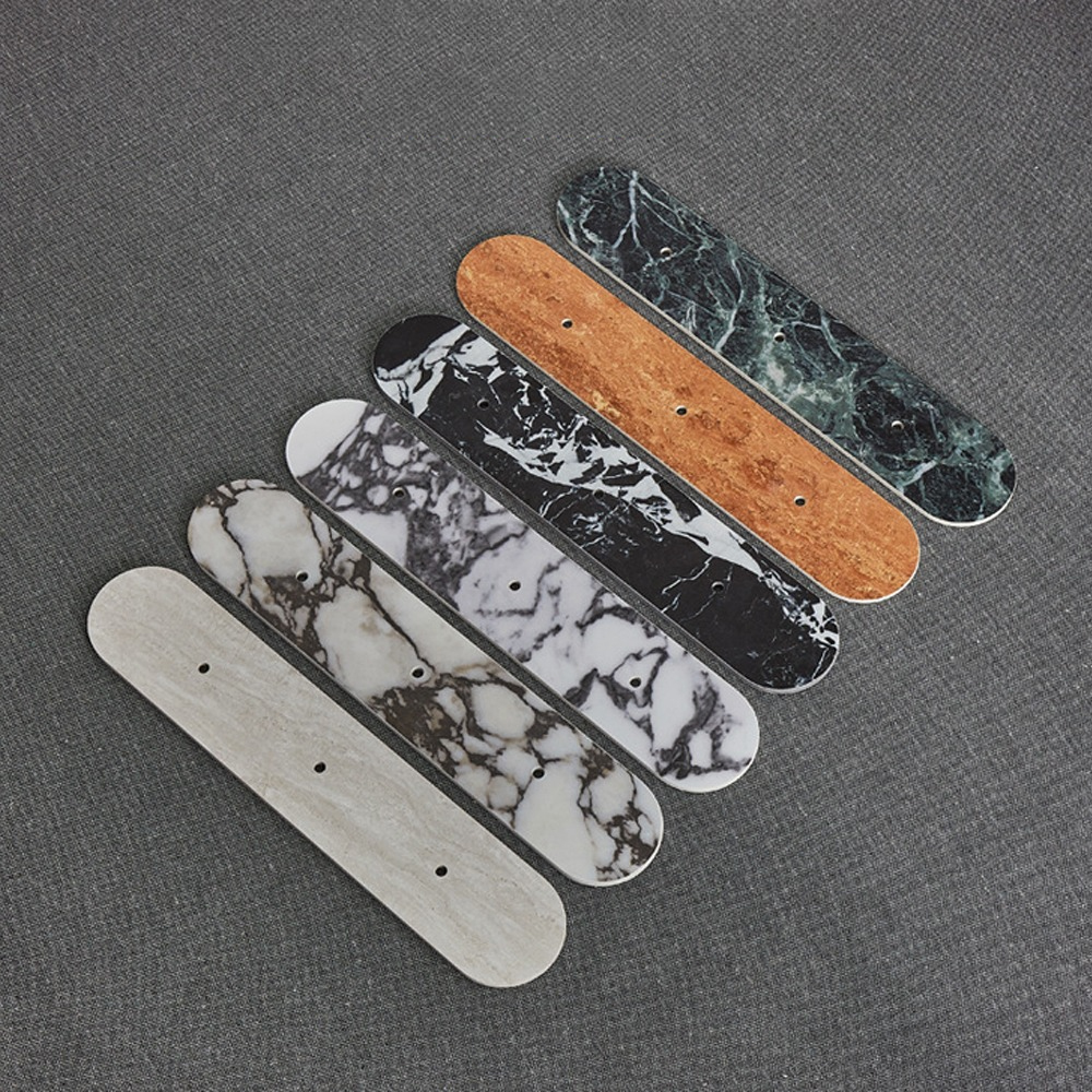 Бра с каменным основанием и 3-мя плафоном из стекла Shaw Marble Lighting