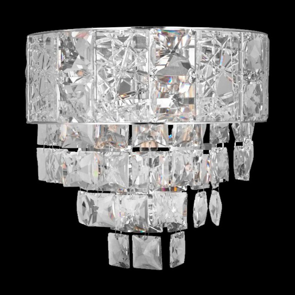 Бра с каскадом из прозрачного хрусталя Constant Sparks