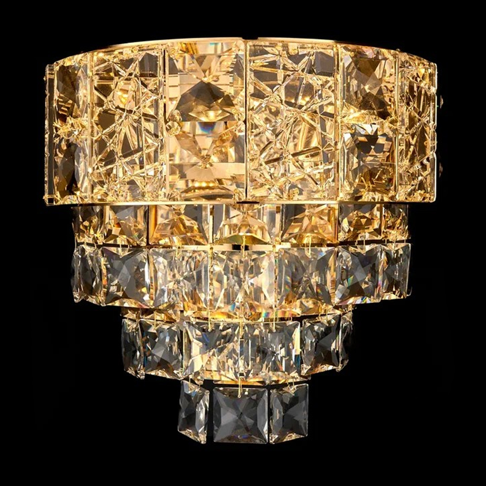 Бра с каскадом из прозрачного хрусталя Constant Sparks