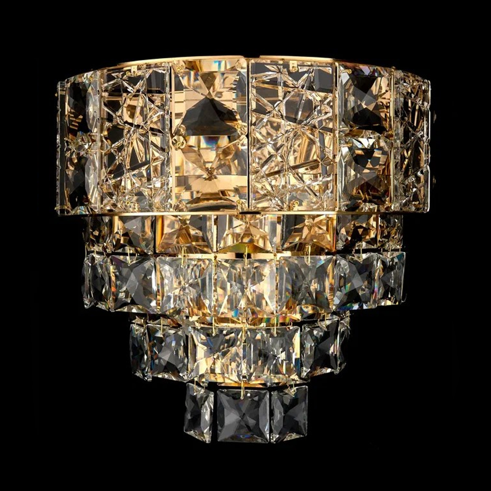 Бра с каскадом из прозрачного хрусталя Constant Sparks