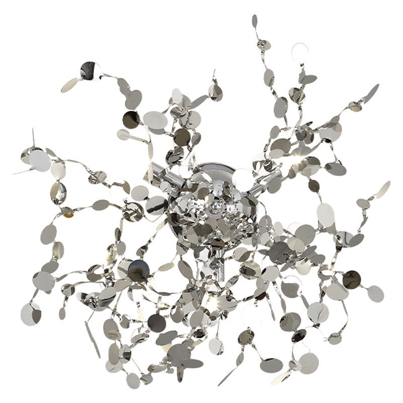 Бра с металлическими круглыми элементами Terzani Argent