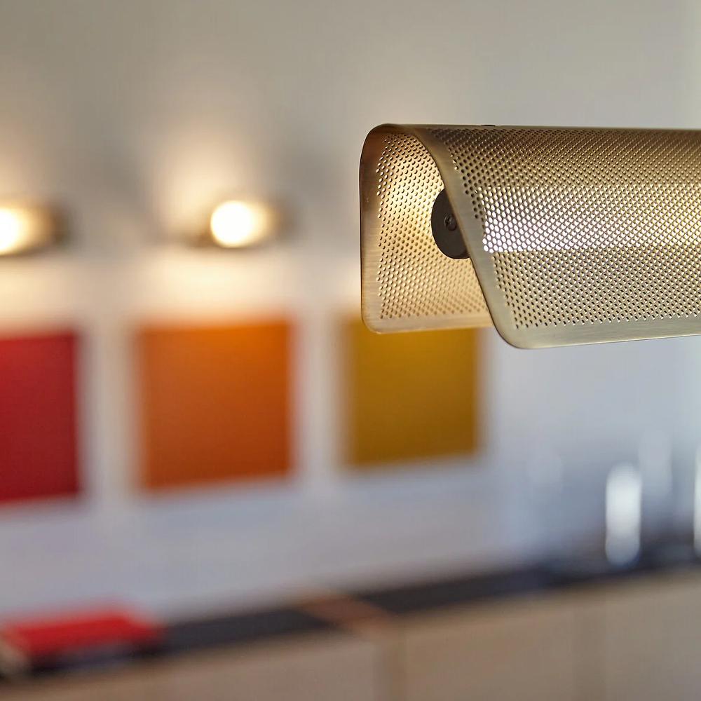 Бра с плафоном из перфорированного металла Elledge Wall Lamp