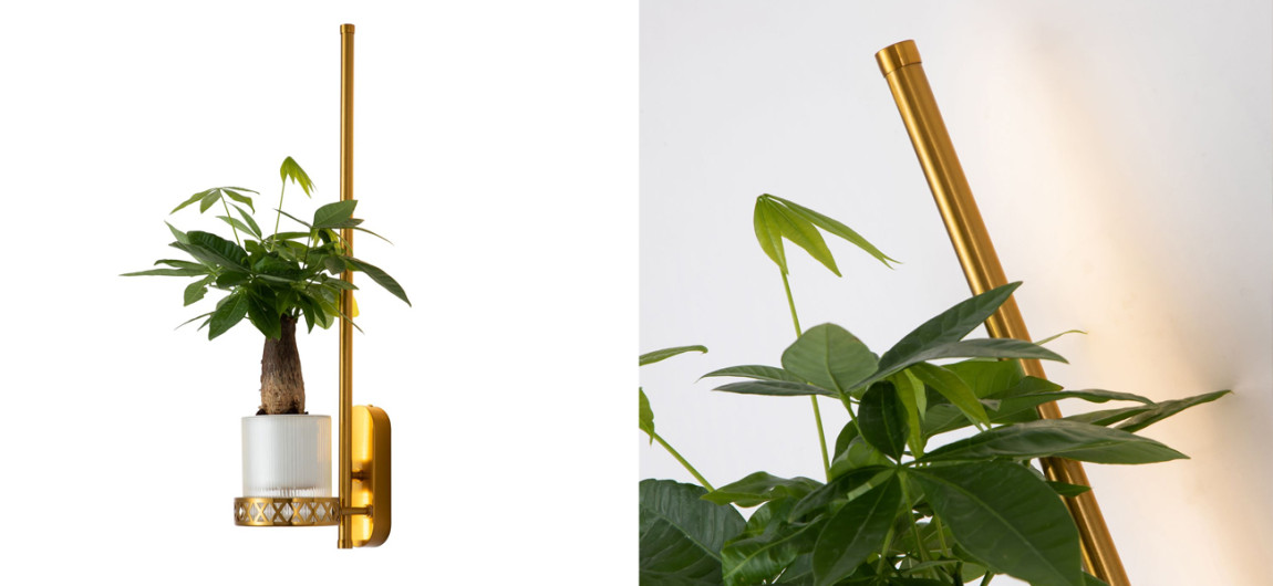 Бра с подставкой для кашпо Plants and Lamps 8 W