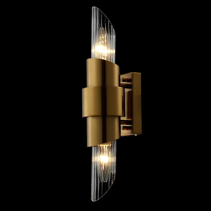 Бра с прозрачным плафоном цилиндрической формы Luxxu Modern Design