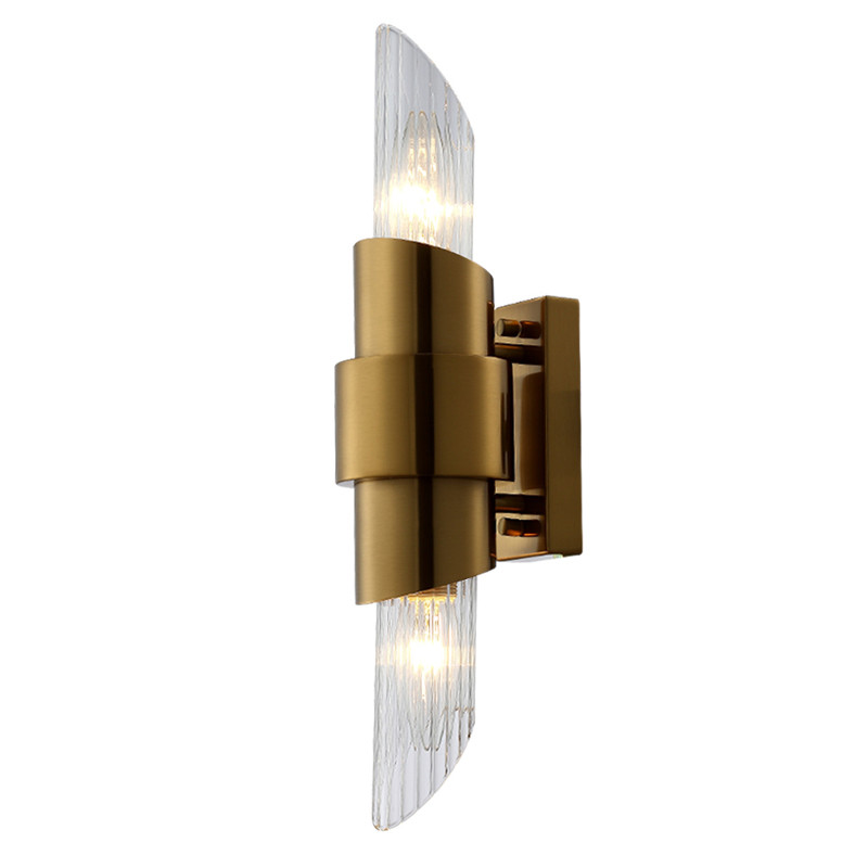 Бра с прозрачным плафоном цилиндрической формы Luxxu Modern Design