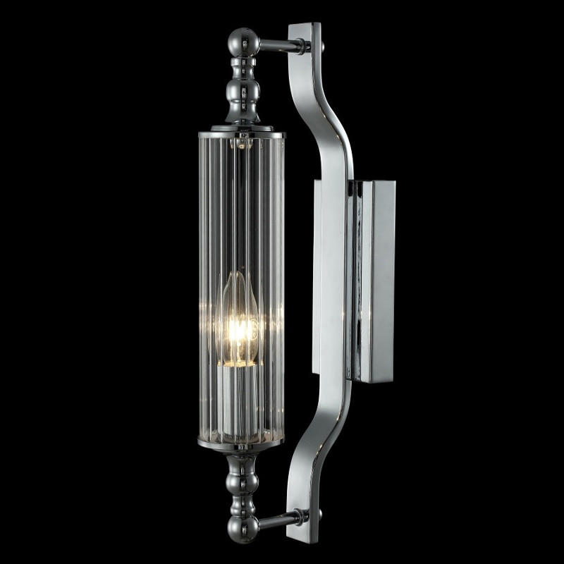Бра с прозрачным цилиндрическим плафоном Jeanette