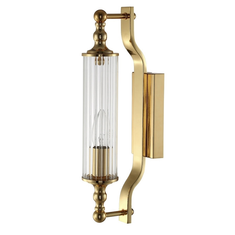 Бра с прозрачным цилиндрическим плафоном Jeanette