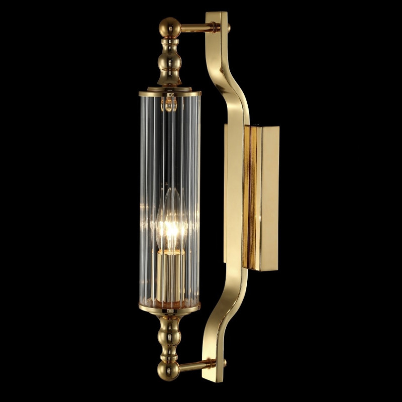 Бра с прозрачным цилиндрическим плафоном Jeanette