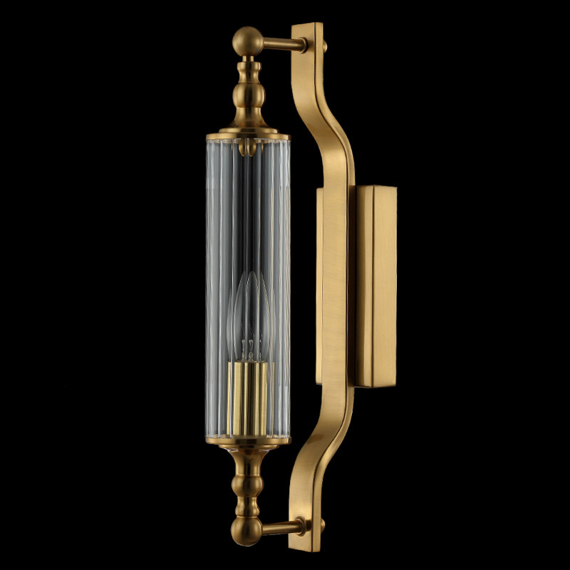 Бра с прозрачным цилиндрическим плафоном Jeanette