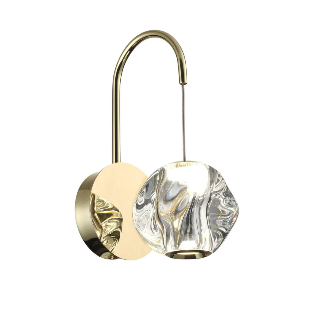 Бра с прозрачным шарообразныи плафоном Bubbles Bocci