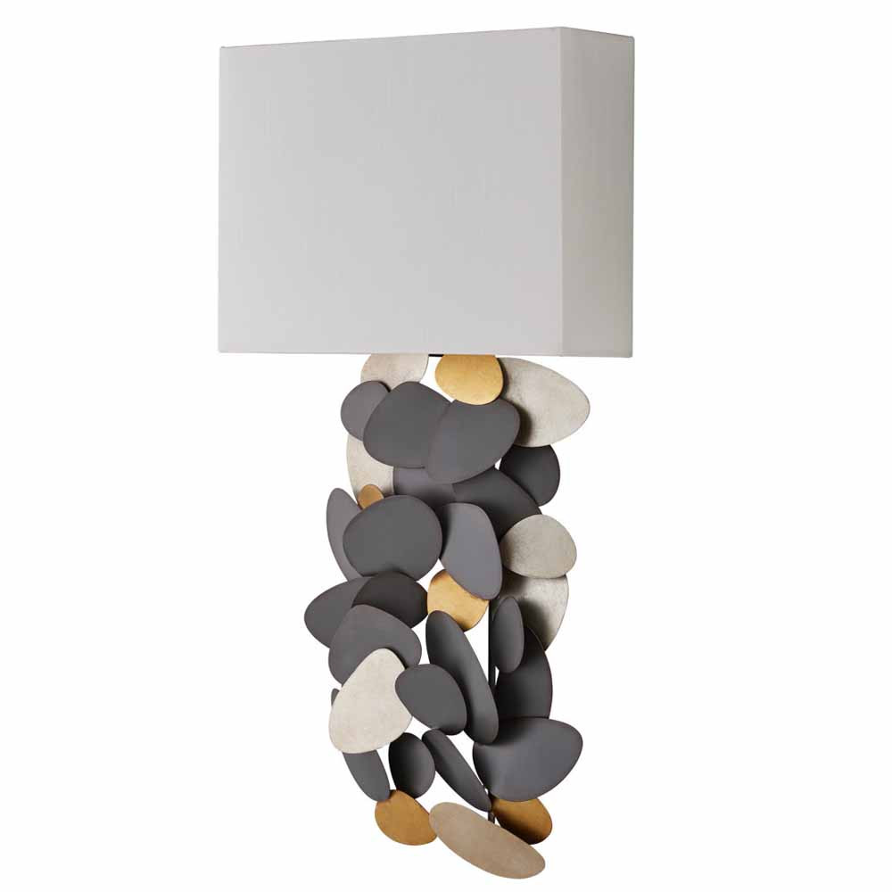 Бра с прямоугольным абажуром и многослойным каркасом Path to the Stars