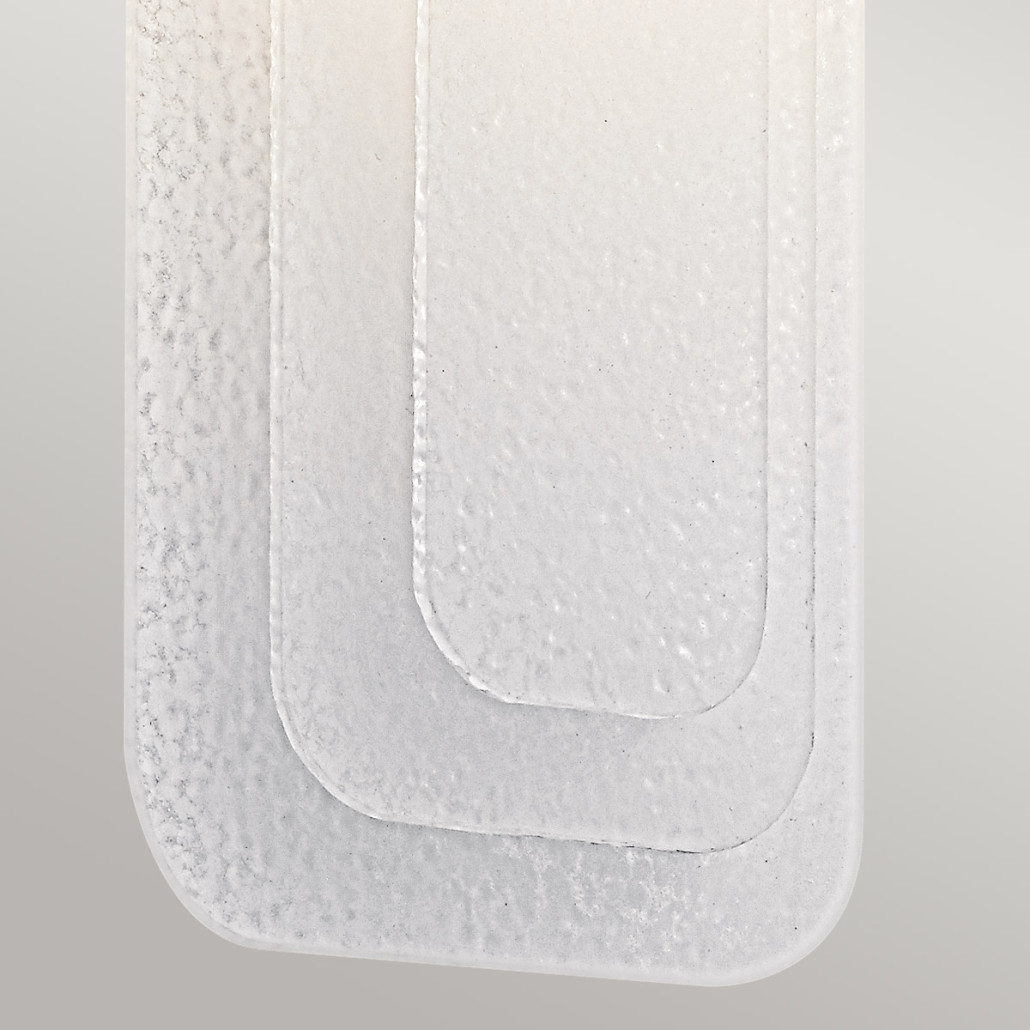 Бра с прямоугольным стеклянным плафоном Kichler