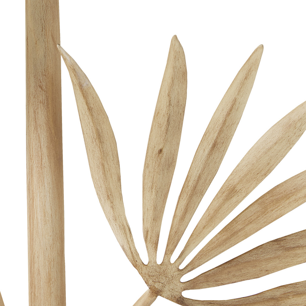 Бра с прямоугольным тканевым абажуром и каркасом в виде листьев бамбука Graceful Bamboo Branch