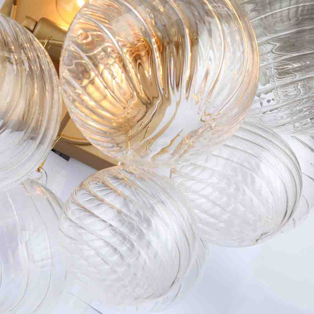 Бра с рельефными стеклянными шарами Berries Chandelier