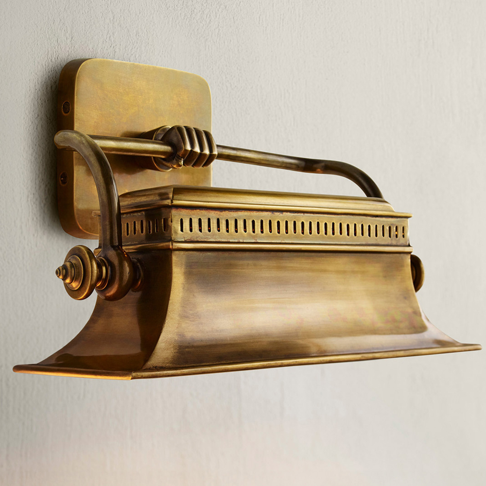 Бра с рифленым абажуром Unexpectedly Brass