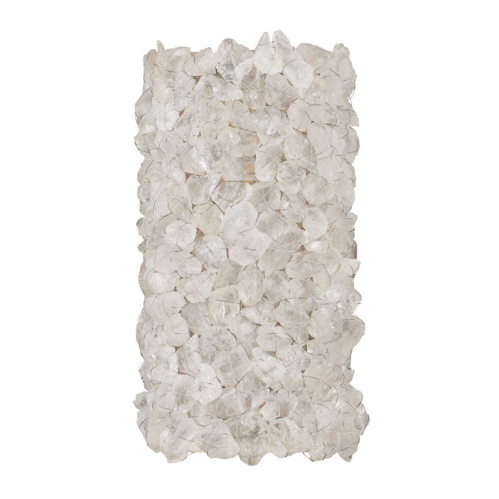 Бра с фактурным плафоном из кристаллов Amber Crystal