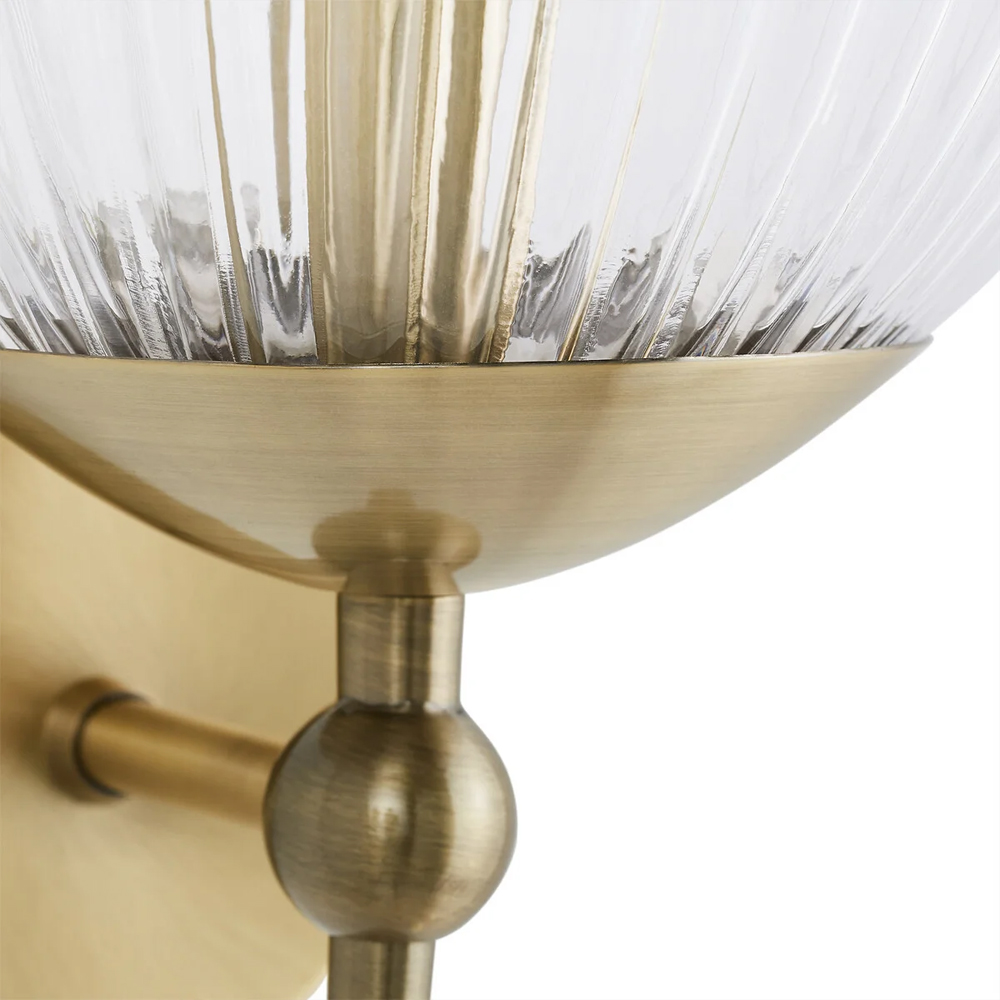 Бра с фактурным плафоном из стекла Gona