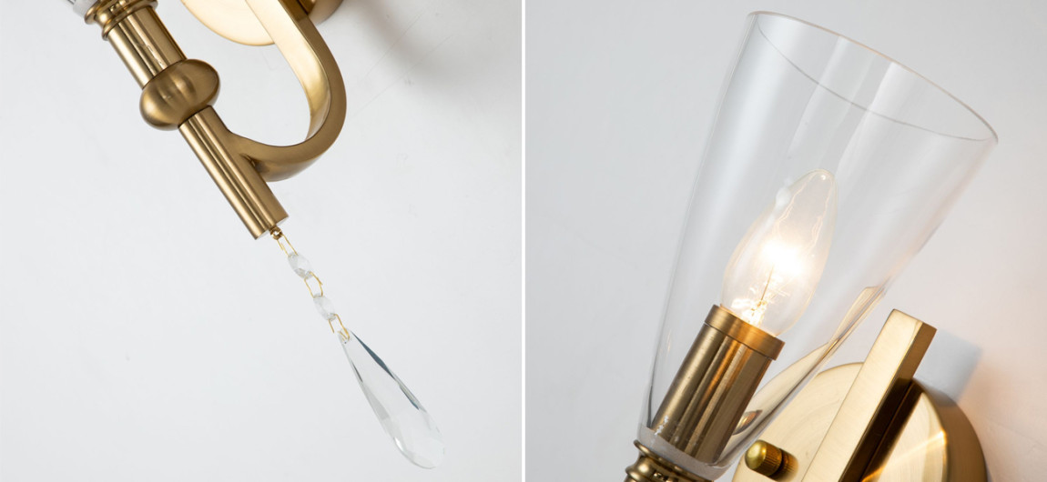 Бра с хрустальной подвеской Rosalia