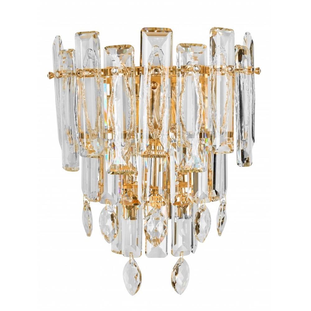 Бра с хрустальными подвесками Gorgeous Crystal Light