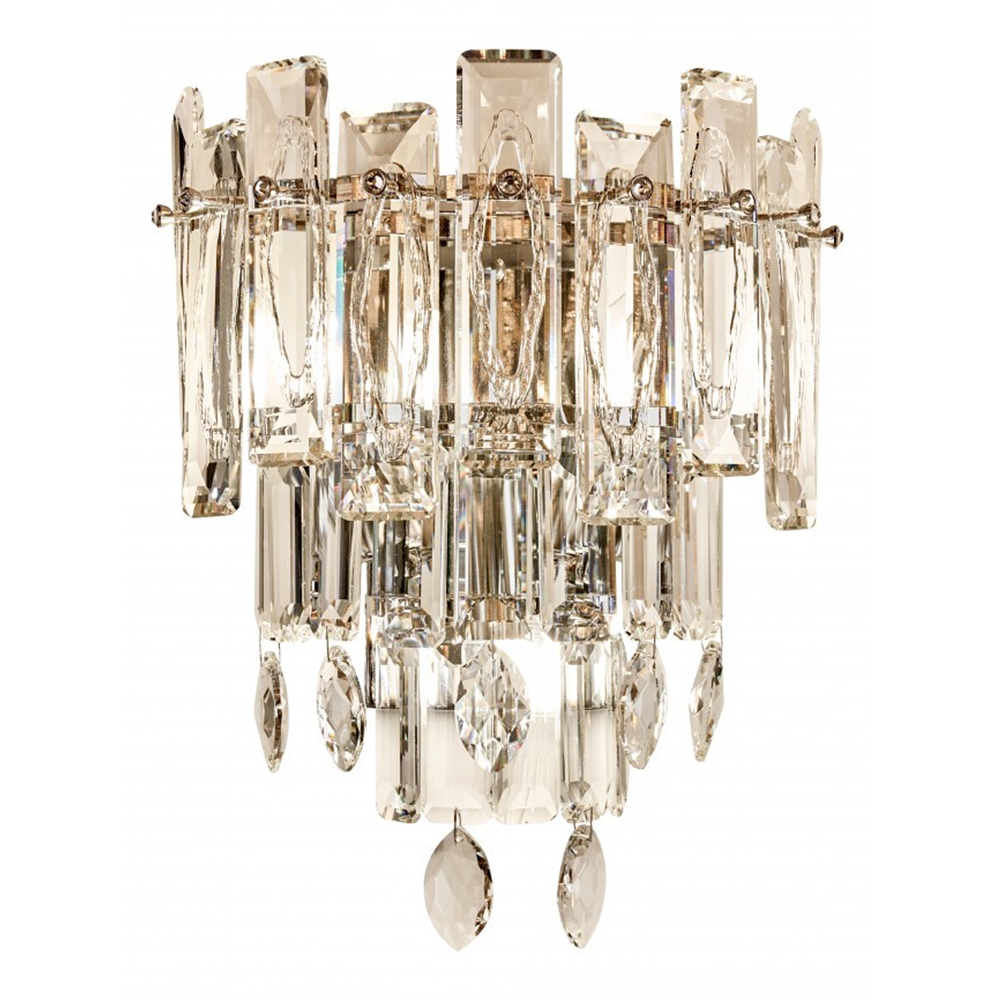 Бра с хрустальными подвесками Gorgeous Crystal Light