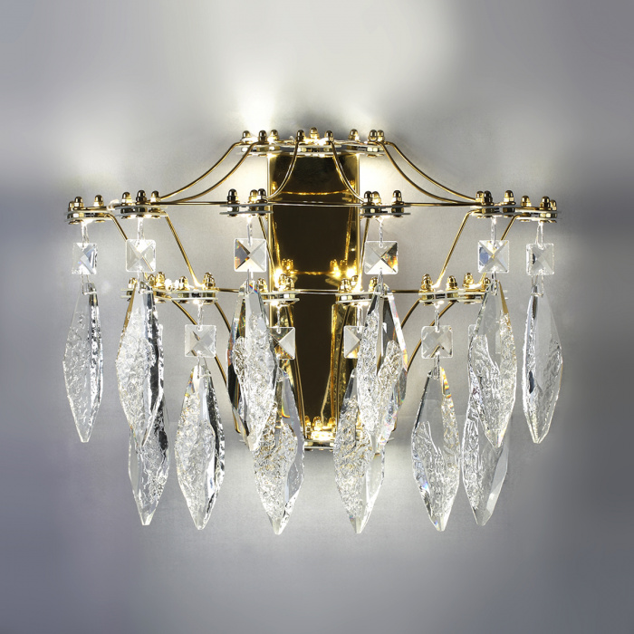 Бра с хрустальными подвесками Quasar