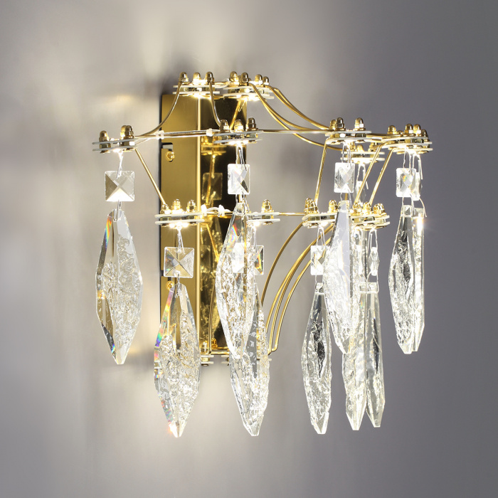 Бра с хрустальными подвесками Quasar