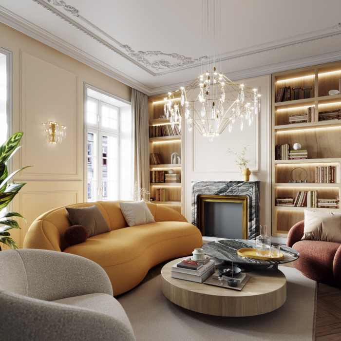 Бра с хрустальными подвесками Quasar