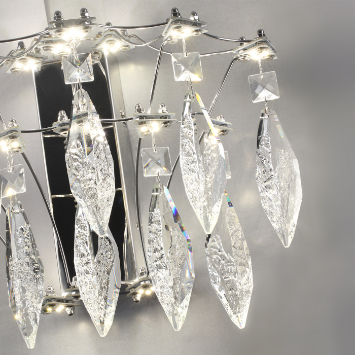 Бра с хрустальными подвесками Quasar