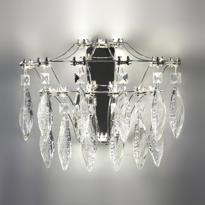 Бра с хрустальными подвесками Quasar