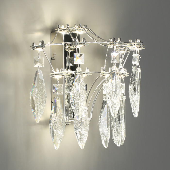 Бра с хрустальными подвесками Quasar