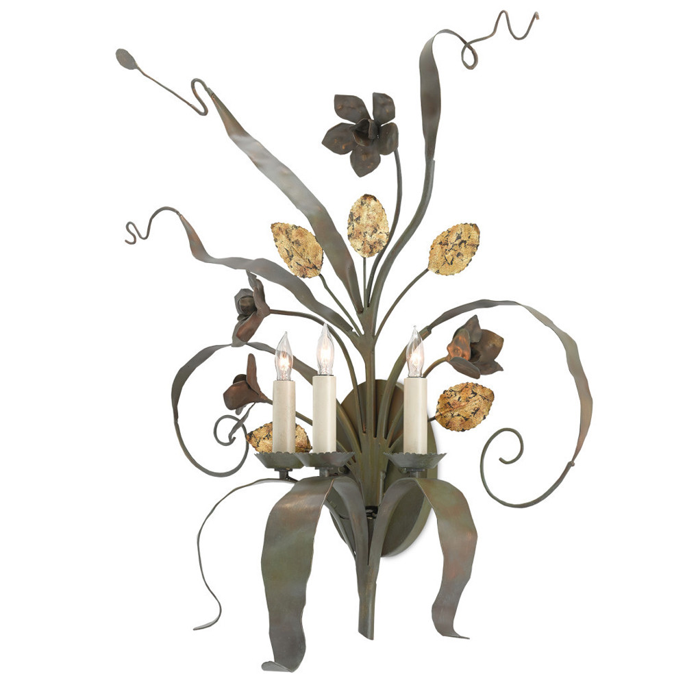 Бра с цветами и листьями Paradise Bush