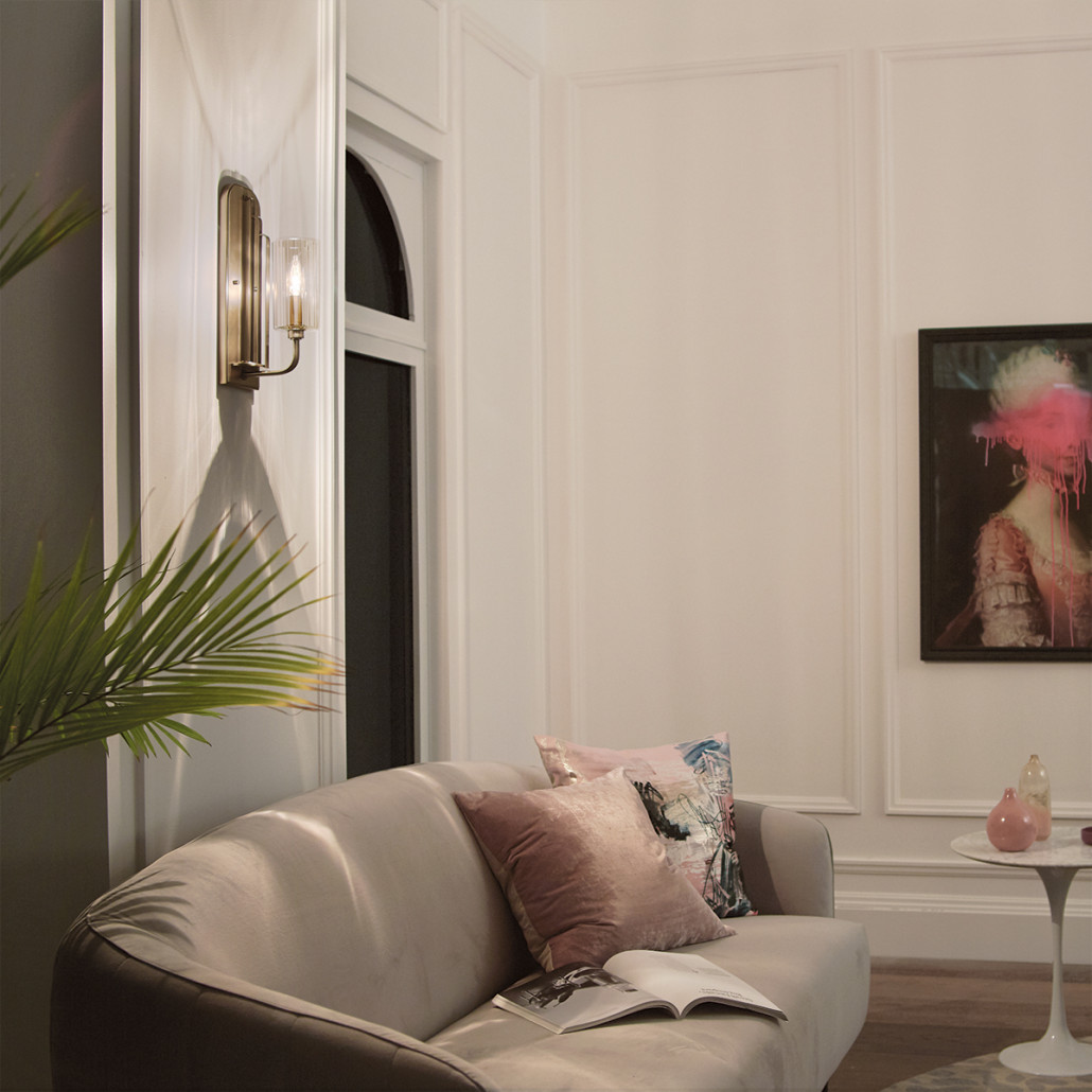 Бра с цилиндрическим плафоном Kichler