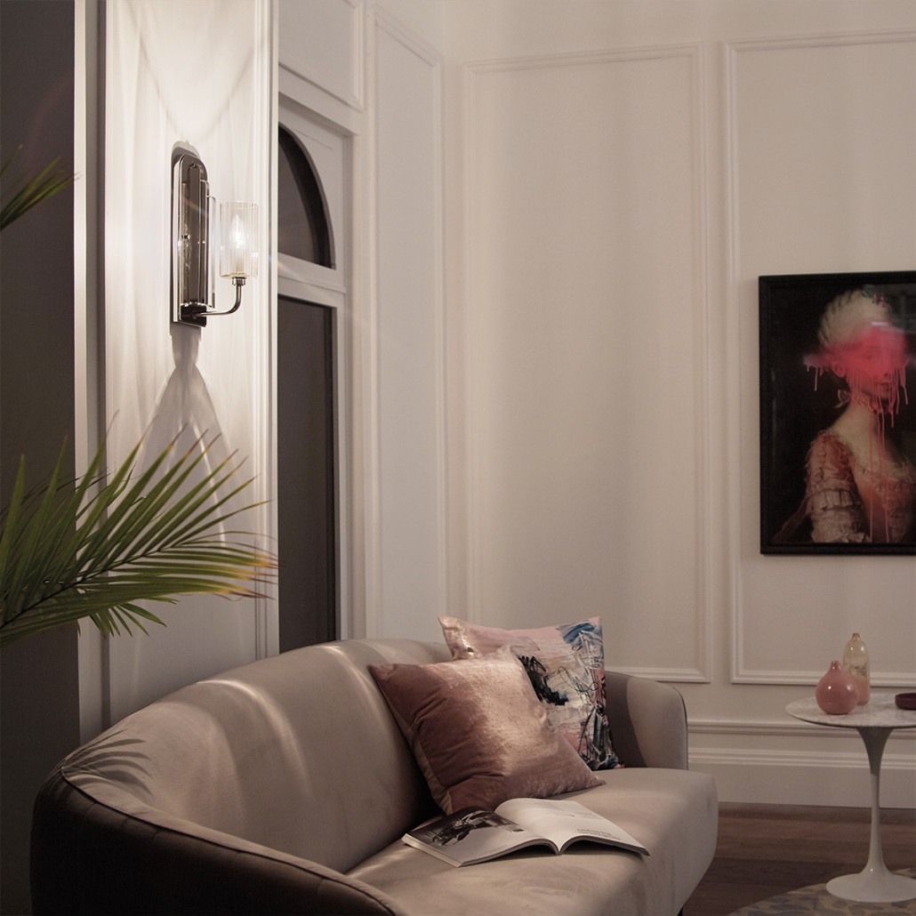 Бра с цилиндрическим плафоном Kichler