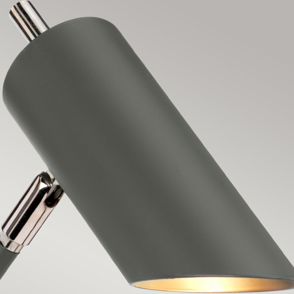 Бра с цилиндрическим плафоном и круглым основанием с выключателем Elstead Lighting